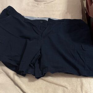 Columbia Women's Dark Blue Cargo Shorts